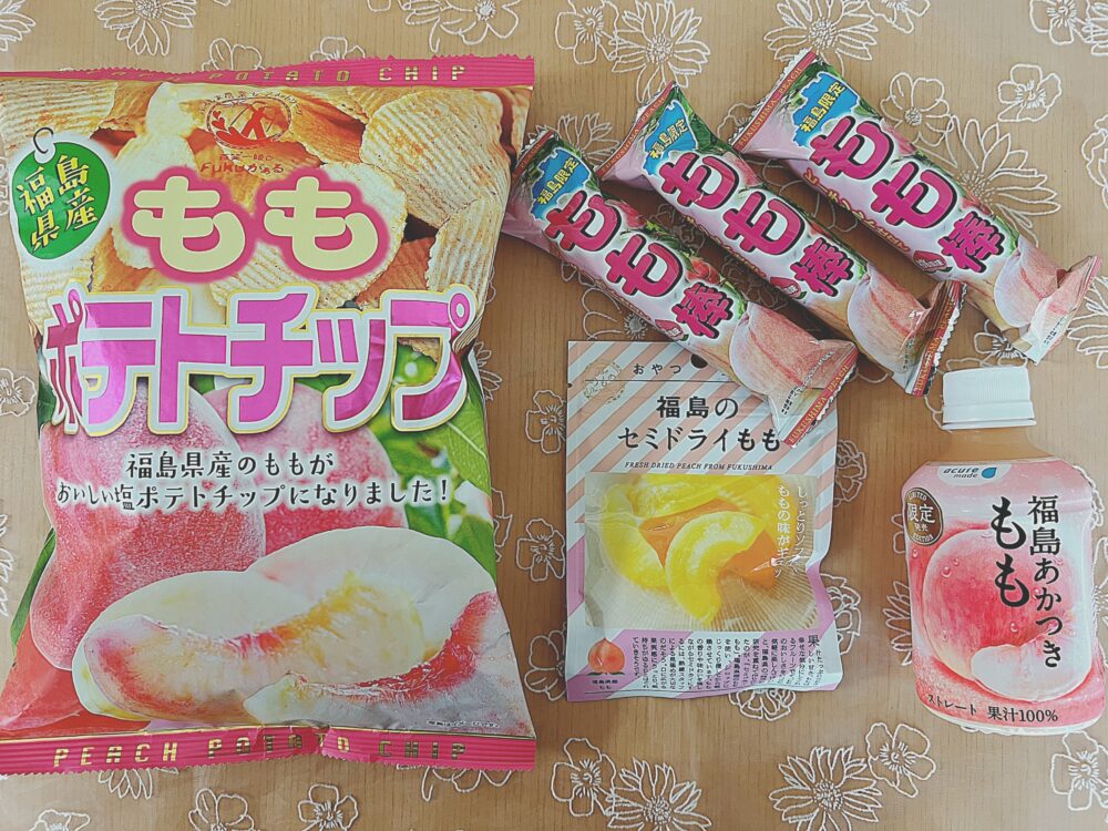 福島土産もものお菓子